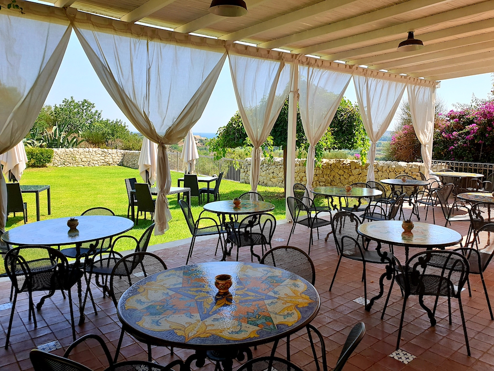 Frühstücks-Terrasse
